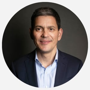 David Miliband headshot - grey background David Miliband headshot - grey background